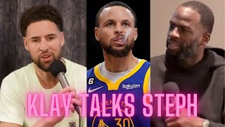 Klay Thompson Talks About Stephen Curry With Draymond | Draymond Podcast Klay Interview