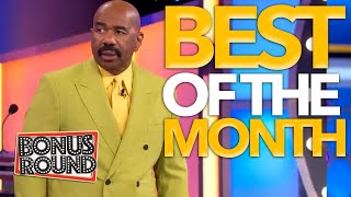 5 BEST FAMILY FEUD Rounds Of The Month With Steve Harvey