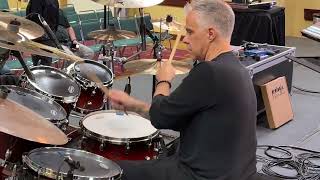 Jim Toscano  Pasic 22 Drum Clinic Soundcheck \