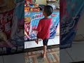 faqih lagi beli kaca mata renang shorts