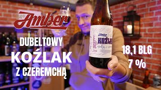 Dubeltowy KOŹLAK z czeremchą - Browar Amber #alkoponiedziałek