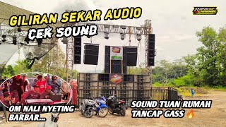 GILIRAN SEKAR AUDIO TANCAP GASS 🔥 SOUND TUAN RUMAH