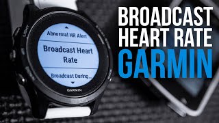 How to send Garmin wrist heart rate to another device