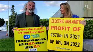 Sign The Stop Electric Ireland Price Hike Petition