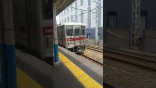 【曳舟駅】東武スカイツリーライン（10000系電車11608F）浅草駅行の発車（東京都・鉄道）Tobu Skytree Line, Hikifune Station Tokyo JAPAN TRAIN