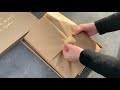 Burberry Fleece Cashmere Scarf Black Schal UNBOXING