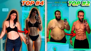 😱TOP 8🔝 Transformaciones Físicas mas INCREÍBLES de GYM!