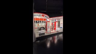 Corvette Mobil Oil Gas Station at the National Corvette Museum