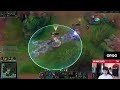 t1 gumayusi turned a lost gank into a won fight by kiting on his jhin stream highlights