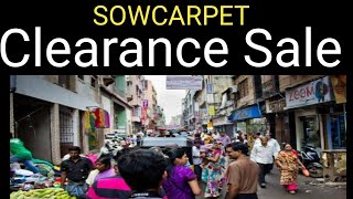 😳Sowcarpet Tops Combo Offer👚Heavy Clearance Sale Westren Dress🛍Street Shopping Chennai