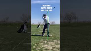 I broke 80 with this golf swing technique fixes Sway and Slice. #golf #golfswing #golftechnique