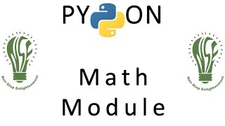 Built-in Modules in Python | Math Module
