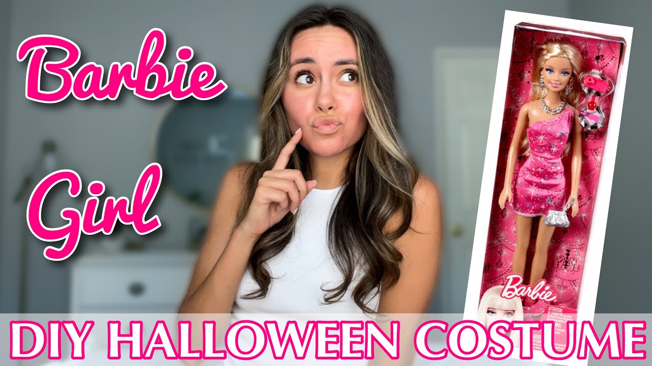 Diy Halloween Costume Barbie Costume Youtube