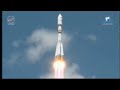 russian soyuz 2 1a rocket successfully lifts off with 73 satellite payload