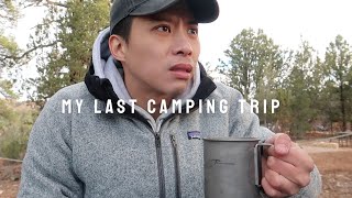 VLOG | 人生第一次也是最後一次露營 都市公主落難記 My very first and last camping trip