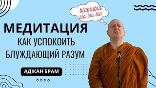 Медитация – как успокоить блуждающий разум🧘 | Аджан Брам | 15 ноября 2014 г.