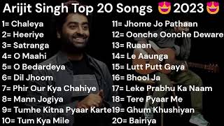 Arijit Singh Top 20 Songs 2024  New Song Raushan wave20  Chaleya, Heeriye, Satranga, #omaahi