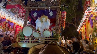 R.6  館山の祭り　下町の山車　狐踊り