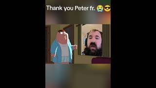 Ay I know Peter got me 🥺😎