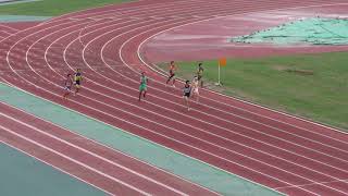 H30　千葉県高校新人3支部予選　男子200m　4組