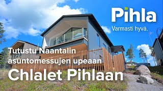 Asuntomessujen 2022 upein hirsitalo? - Chalet Pihla