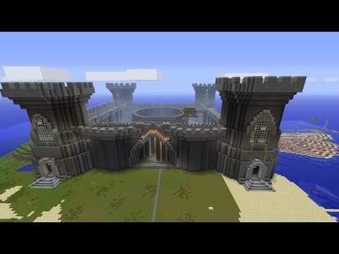 How to build a minecraft castle super quickly! CHEAT! Part 1 How to build a minecraft castle super quickly! CHEAT! Part 1