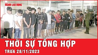 Tin tức an ninh trật tự nóng, thời sự Việt Nam mới nhất 24h Trưa 28/11 | Tin tức