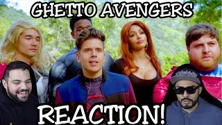 Ghetto Avengers | Rudy Mancuso, King Bach & Simon Rex | REACTION!