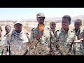 deg deg saraakiishii ciidanka puntland oo caawa ka soo hadlay dasaan iyo dhaadaar.