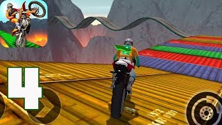 Impossible Motor Bike Tracks New Motor Bike Unlocked - Gameplay Walkthrough Part 4(iOS, Android)