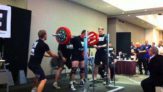 ProRawTwo, Ricky Goodyear squats 250kg