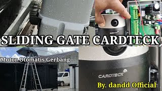 TUTORIAL Cara Pasang Sliding Gate CARDTECK ct-GT 600