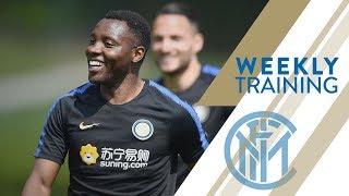 INTER vs EMPOLI | WEEKLY TRAINING | What a goal from Asamoah!