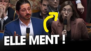 Le Coq (LFI) DÉMOLIT les mensonges de la ministre en charge du budget !