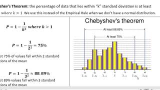 Statistics: Chebyshevs Theorem