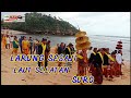 Larung sesaji petik laut pantai pasir panjang laut selatan 2021