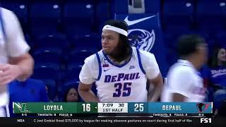 DePaul Men's Basketball  vs.  Loyola Md. Game Highlights