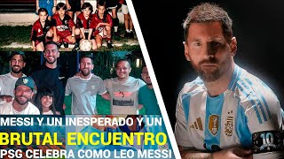 Messi y un REENCUENTRO INESPERADO de la INFANCIA | PSG CELEBRA el TROFEO DE SUPERCOPA como Messi