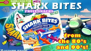 Shark Bites Fruit Snacks from the 80's and 90's