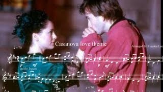 Casanova love theme \u0026 score