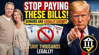 SENIORS: Stop Paying These 5 Bills Immediately! Seniors Are Legally Exempt (But Millions Still Pay)