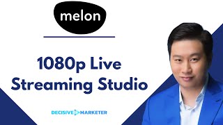 MelonApp Review - Invite Guests to Your Live Stream with 1080p Streaming Studio \u0026 Background Remover