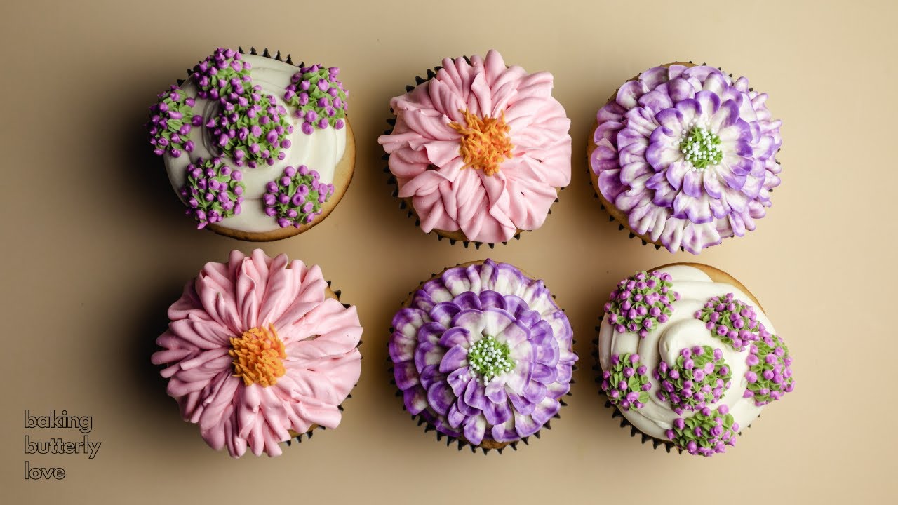 Buttercream Piping Flower Tutorial At Stella Prell Blog