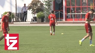 FC Bayern München: Thiago bricht Training ab - vorzeitiger Gang in die Kabine