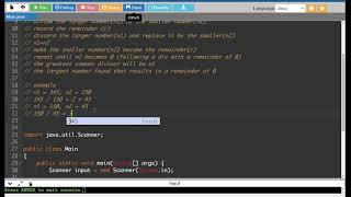 Java Loops Lesson 07 - Euclid's Algorithm