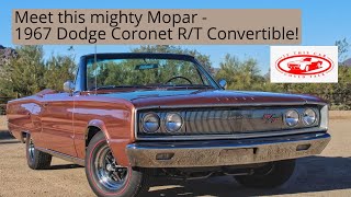 If This 1967 Dodge Coronet R/T Convertible Could Talk - \