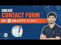 How To Create A Contact Form In WordPress Using Gravity Forms | WordPress Tutorial