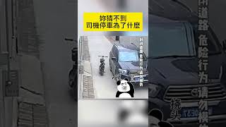 妳猜不到司機停車為了什麽 #shorts #汽車 #汽车 #事故 #汽車事故