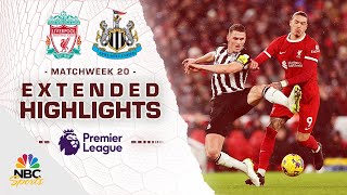 Liverpool v. Newcastle United | PREMIER LEAGUE HIGHLIGHTS | 1/1/2024 | NBC Sports