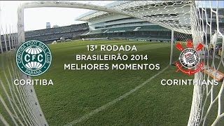 Melhores Momentos - Coritiba 0 x 0 Corinthians - Brasileirão 2014 - 03/08/2014